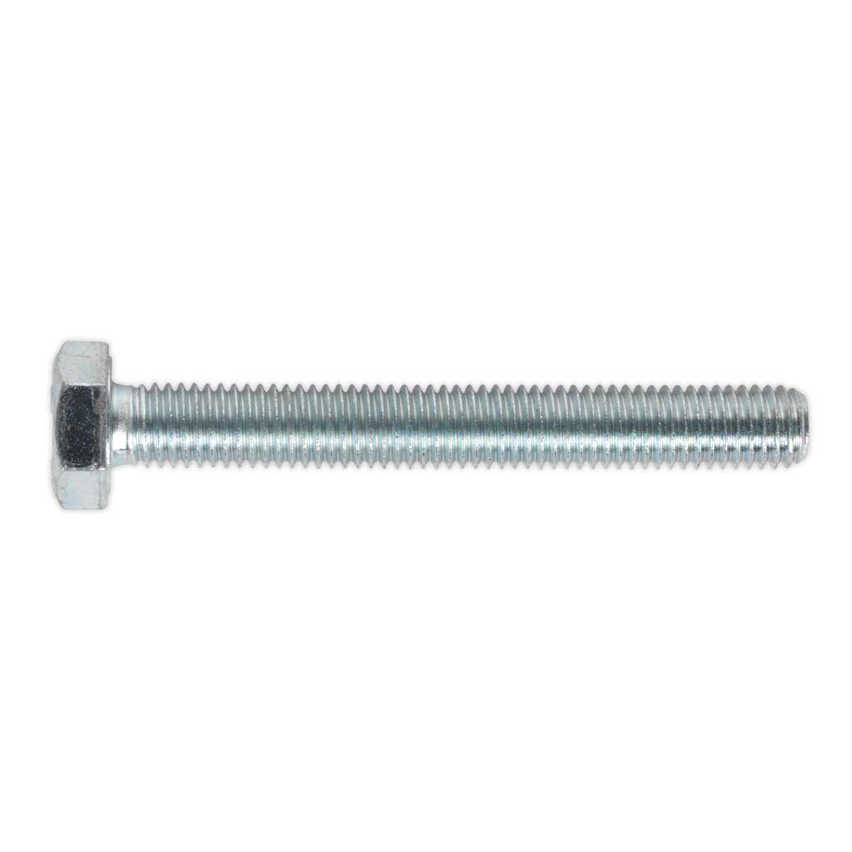 Sealey SS1080 8.8 Zinc Plated HT Setscrew M10 x 80mm, DIN 933 - Pack of 25