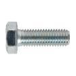 Sealey SS1235 8.8 Zinc Plated HT Setscrew M12 x 35mm, DIN 933 - Pack of 25
