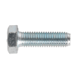 Sealey SS1240 8.8 Zinc Plated HT Setscrew M12 x 40mm, DIN 933 - Pack of 25