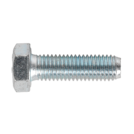 Sealey SS1240 8.8 Zinc Plated HT Setscrew M12 x 40mm, DIN 933 - Pack of 25