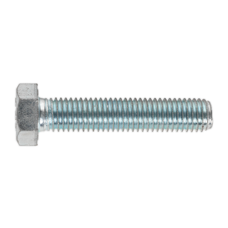 Sealey SS1470 8.8 Zinc Plated HT Setscrew M14 x 70mm, DIN 933 - Pack of 10