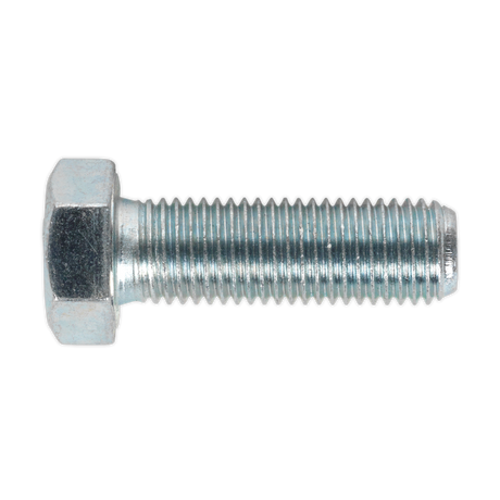 Sealey SS1650 8.8 Zinc Plated HT Setscrew M16 x 50mm, DIN 933 - Pack of 10