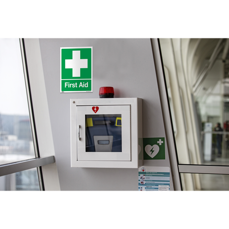 Sealey SS26V1 Worksafe® First Aid Safety Sign - Self-Adhesive Vinyl - additional view 2