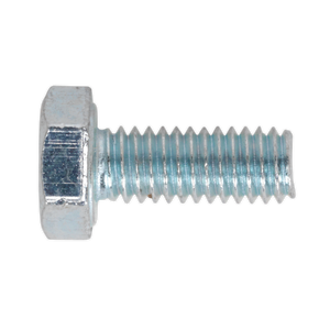Sealey SS416 8.8 Zinc Plated HT Setscrew M4 x 16mm, DIN 933 - Pack of 50
