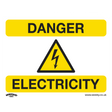 Sealey SS41P1 Worksafe® Danger Electricity Safety Sign - Rigid Plastic