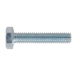 Sealey SS420 8.8 Zinc Plated HT Setscrew M4 x 20mm, DIN 933 - Pack of 50