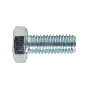Sealey SS512 8.8 Zinc Plated HT Setscrew M5 x 12mm, DIN 933 - Pack of 50