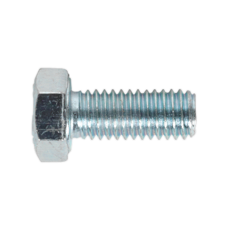 Sealey SS512 8.8 Zinc Plated HT Setscrew M5 x 12mm, DIN 933 - Pack of 50