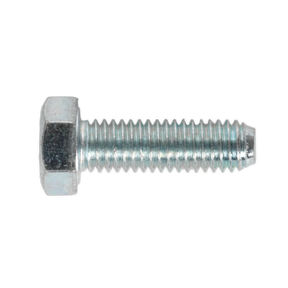 Sealey SS516 8.8 Zinc Plated HT Setscrew M5 x 16mm, DIN 933 - Pack of 50
