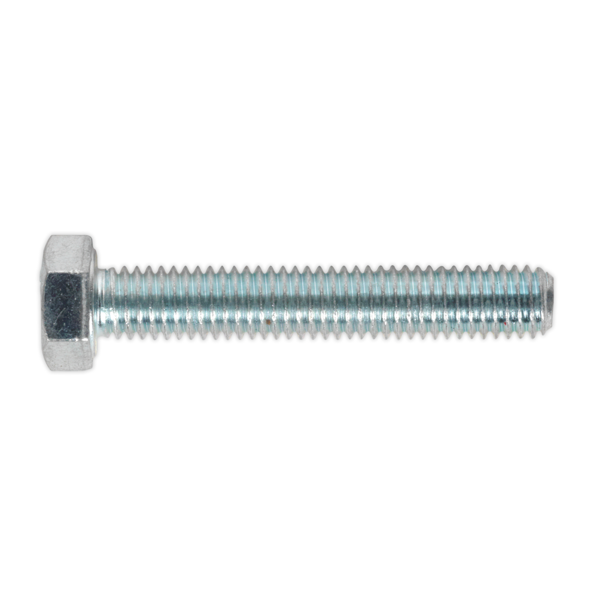 Sealey SS530 8.8 Zinc Plated HT Setscrew M5 x 30mm, DIN 933 - Pack of 50