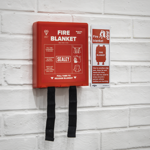Sealey SS53P1 Worksafe® Fire Blanket Safety Sign - Rigid Plastic - additional view 6