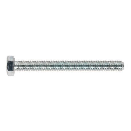 Sealey SS550 8.8 Zinc Plated HT Setscrew M5 x 50mm, DIN 933 - Pack of 50