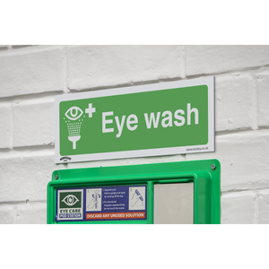 Sealey SS58P1 Worksafe® Eye Wash Safety Sign - Rigid Plastic - additional view 8