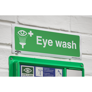 Sealey SS58V1 Worksafe® Eye Wash Safety Sign - Self-Adhesive Vinyl - additional view 3