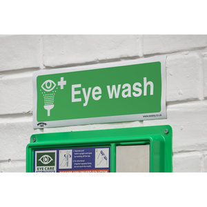 Sealey SS58V1 Worksafe® Eye Wash Safety Sign - Self-Adhesive Vinyl - additional view 8