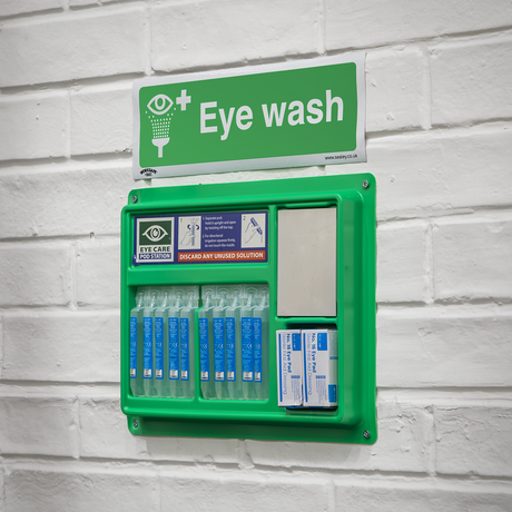 Sealey SS58V1 Worksafe® Eye Wash Safety Sign - Self-Adhesive Vinyl - additional view 2