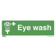 Sealey SS58V1 Worksafe® Eye Wash Safety Sign - Self-Adhesive Vinyl