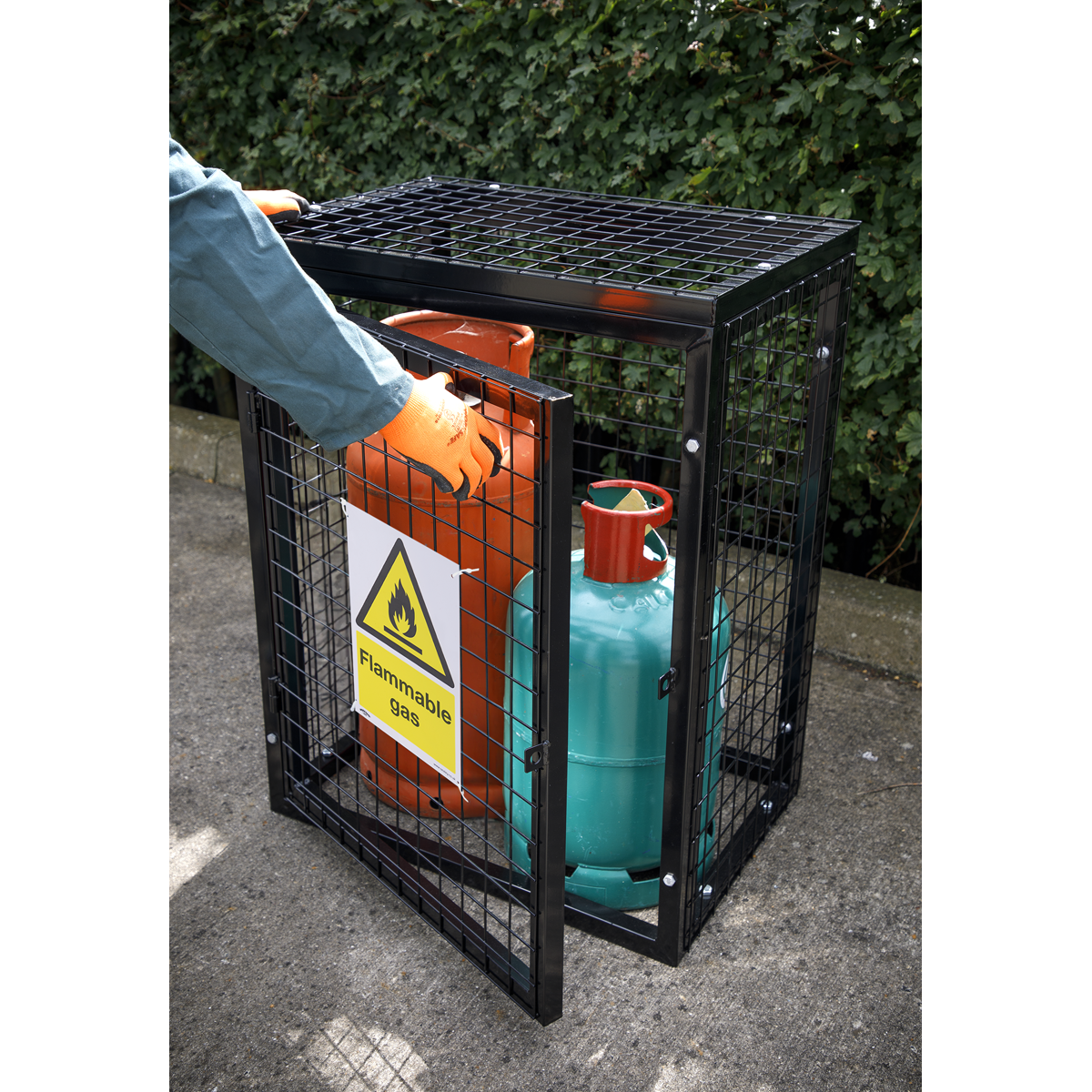 Sealey SS59P1 Worksafe® Flammable Gas Safety Sign - Rigid Plastic - additional view 4
