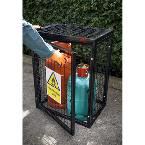 Sealey SS59P1 Worksafe® Flammable Gas Safety Sign - Rigid Plastic - additional view 4