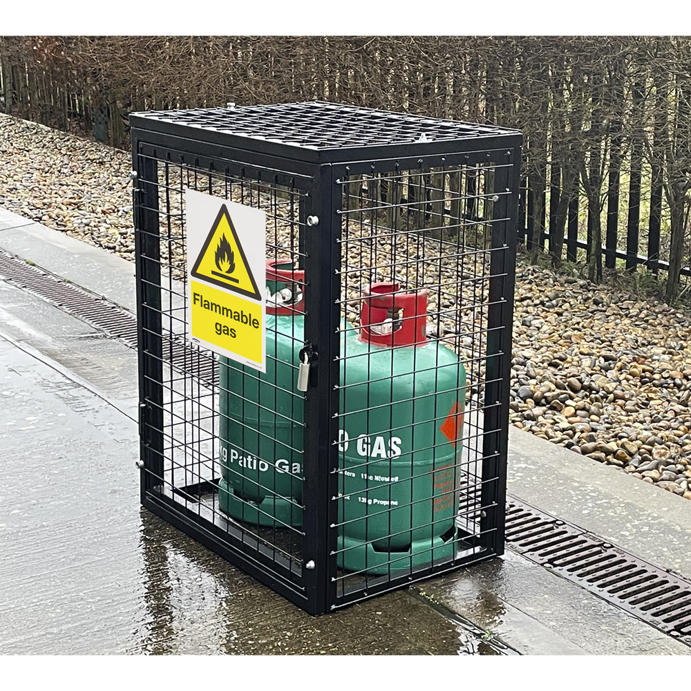 Sealey SS59P1 Worksafe® Flammable Gas Safety Sign - Rigid Plastic - additional view 5