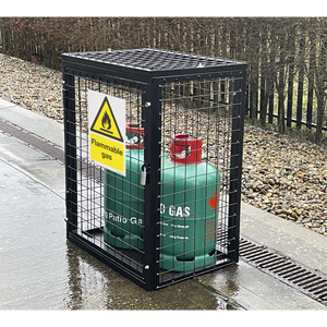 Sealey SS59V1 Worksafe® Flammable Gas Safety Sign - Self-Adhesive Vinyl - additional view 3