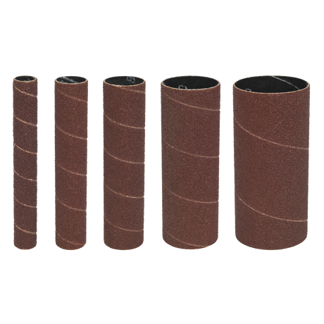 Sealey SS5ASS Assorted Sanding Sleeves 80 Grit - Pack of 5