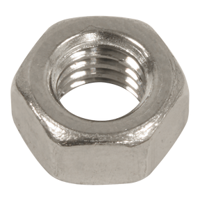 Sealey SS5 Stainless Steel Nut M5 A2, DIN 934 - Pack of 100