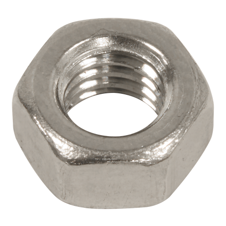 Sealey SS5 Stainless Steel Nut M5 A2, DIN 934 - Pack of 100