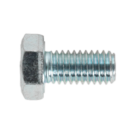 Sealey SS612 8.8 Zinc Plated HT Setscrew M6 x 12mm, DIN 933 - Pack of 50