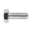 Sealey SS616 8.8 Zinc Plated HT Setscrew M6 x 16mm, DIN 933 - Pack of 50