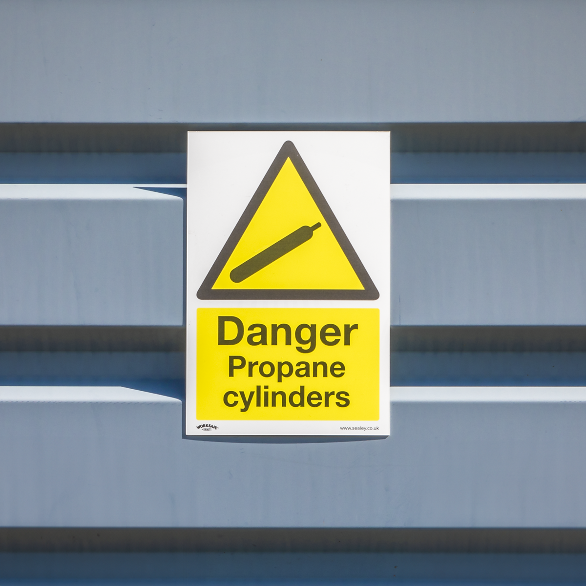 Sealey SS62V1 Worksafe® Danger Propane Cylinders Safety Sign - Self-Adhesive Vinyl - additional view 4