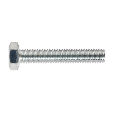 Sealey SS635 8.8 Zinc Plated HT Setscrew M6 x 35mm, DIN 933 - Pack of 50