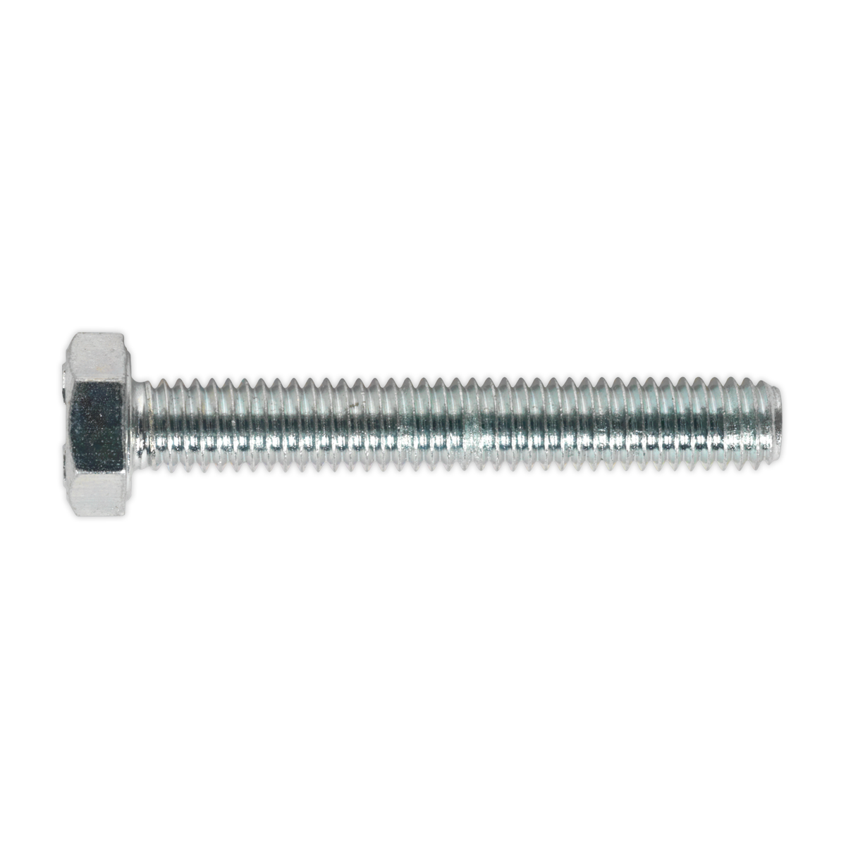 Sealey SS640 8.8 Zinc Plated HT Setscrew M6 x 40mm, DIN 933 - Pack of 50