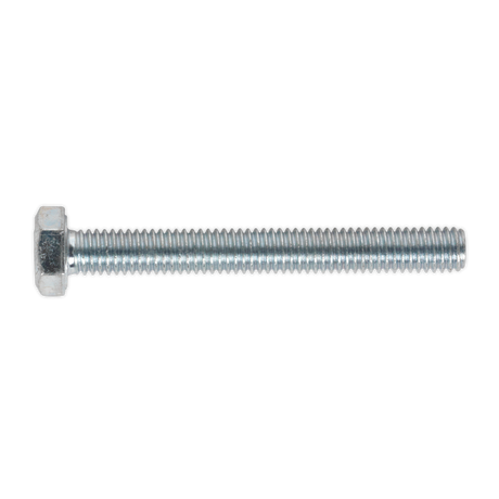 Sealey SS650 8.8 Zinc Plated HT Setscrew M6 x 50mm, DIN 933 - Pack of 50