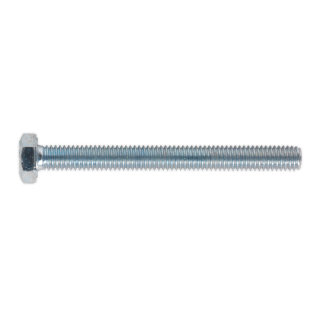 Sealey SS660 8.8 Zinc Plated HT Setscrew M6 x 60mm, DIN 933 - Pack of 50