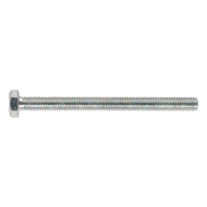 Sealey SS675 8.8 Zinc Plated HT Setscrew M6 x 75mm, DIN 933 - Pack of 50