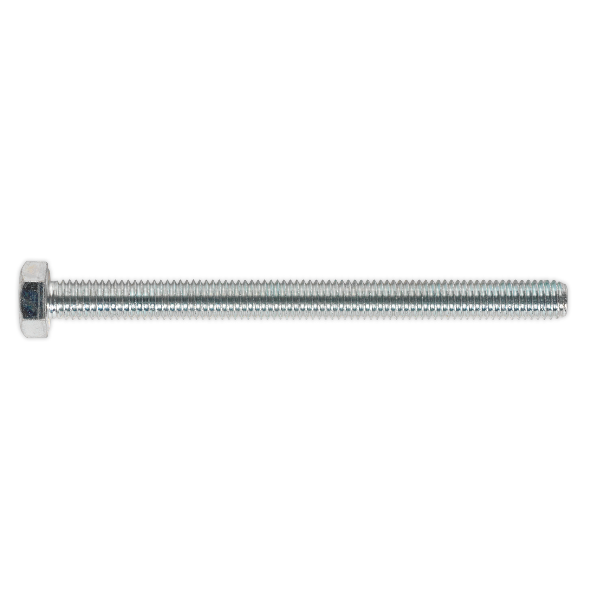 Sealey SS8100 8.8 Zinc Plated HT Setscrew M8 x 100mm, DIN 933 - Pack of 25