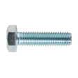 Sealey SS830 8.8 Zinc Plated HT Setscrew M8 x 30mm, DIN 933 - Pack of 50