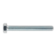 Sealey SS870 8.8 Zinc Plated HT Setscrew M8 x 70mm, DIN 933 - Pack of 25