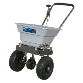 Sealey SSB37W Stainless Steel Broadcast Salt Spreader 37kg Walk Behind