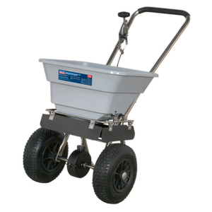 Sealey SSB37W Stainless Steel Broadcast Salt Spreader 37kg Walk Behind