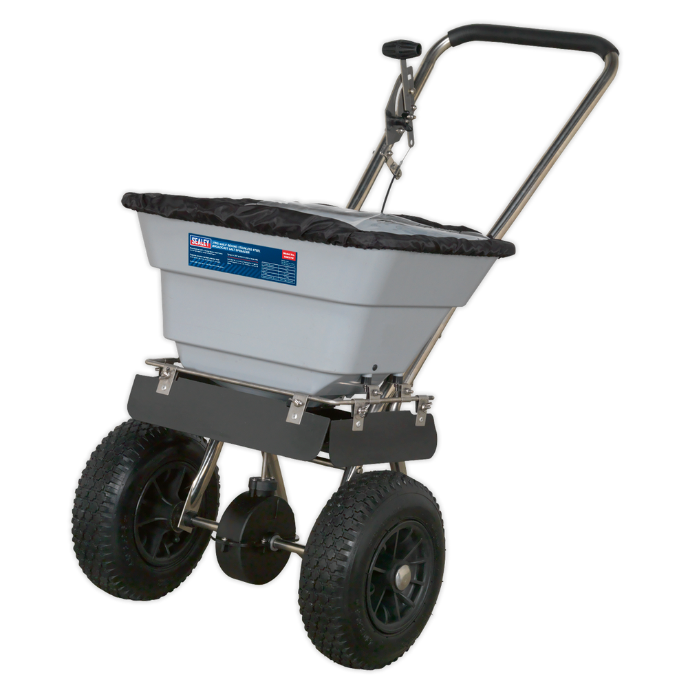 Sealey SSB37W Stainless Steel Broadcast Salt Spreader 37kg Walk Behind - additional view 4
