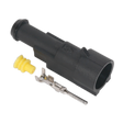 Sealey SSC1M 1-Way Superseal Male Connector - Pack of 5