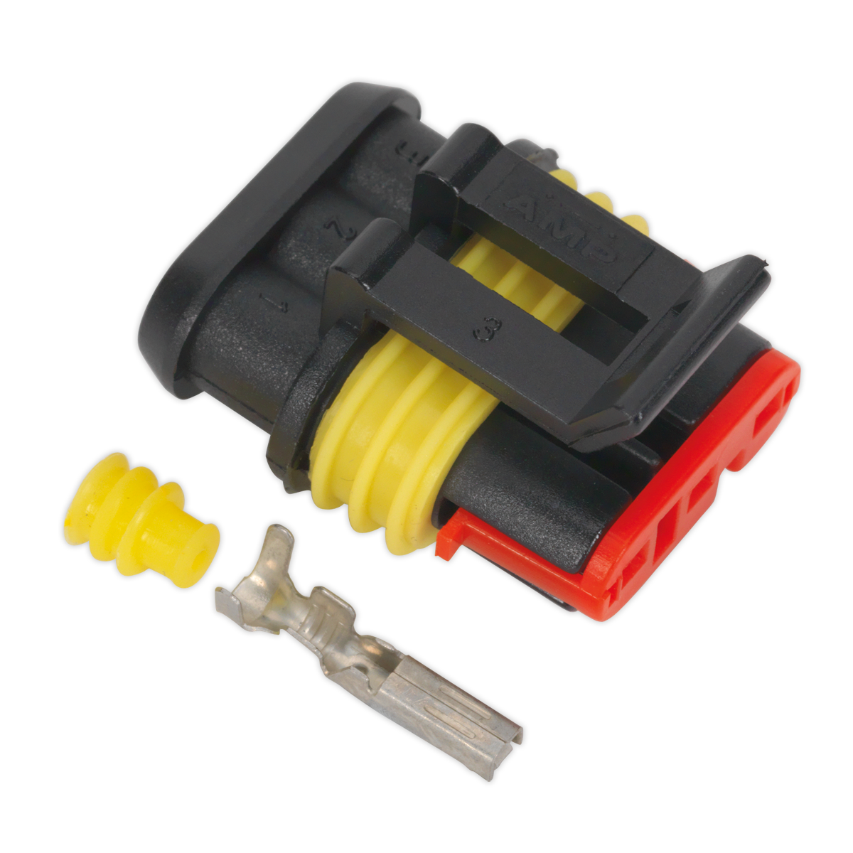 Sealey SSC3F 3-Way Superseal Female Connector - Pack of 5