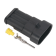 Sealey SSC3M 3-Way Superseal Male Connector - Pack of 5