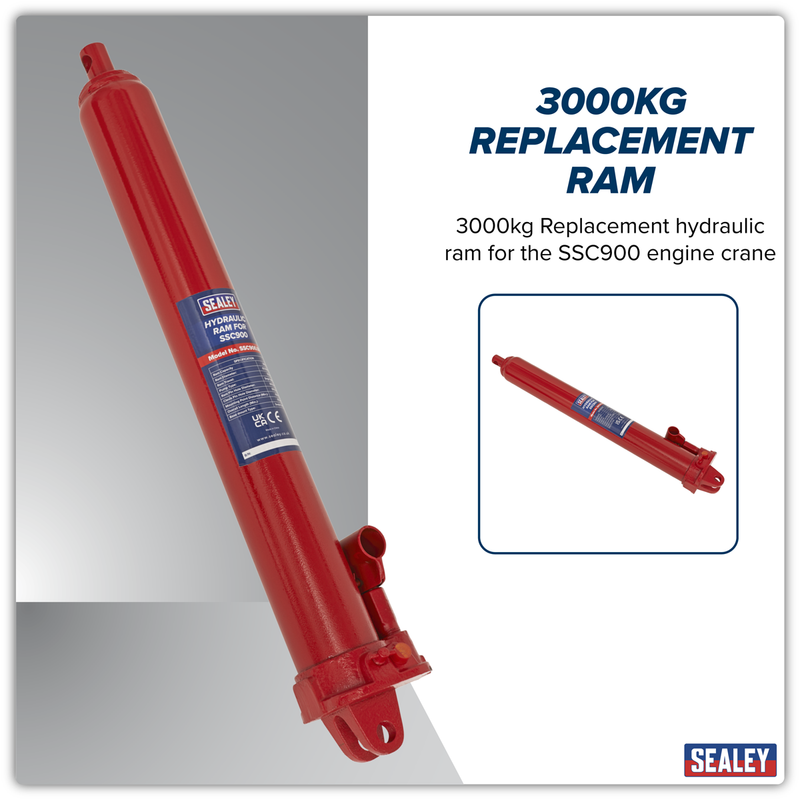 Sealey SSC900.08 Hydraulic Ram - additional view 3