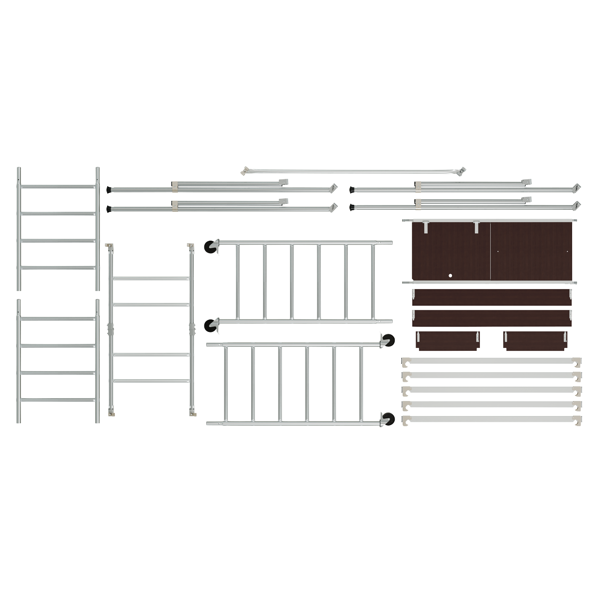 Sealey SSCL1 Platform Scaffold Tower Combo EN 1004 -1 - additional view 6