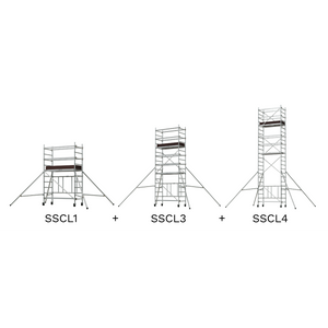 Sealey SSCL1 Platform Scaffold Tower Combo EN 1004 -1 - additional view 19