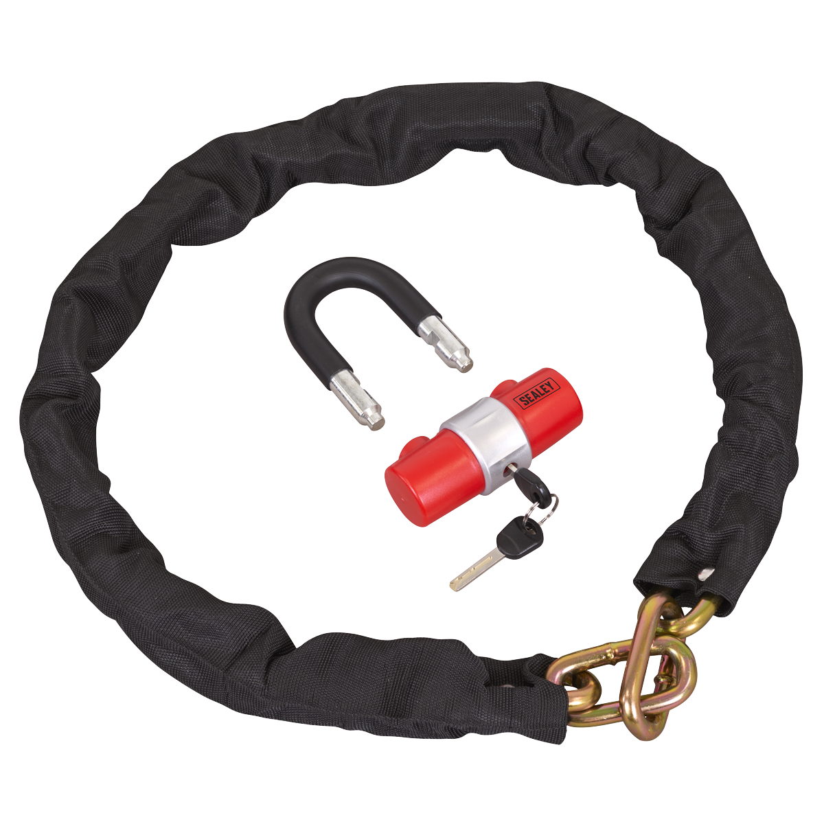 Sealey SSCL12 Motorcycle Chain Lock 1.2m - additional view 3