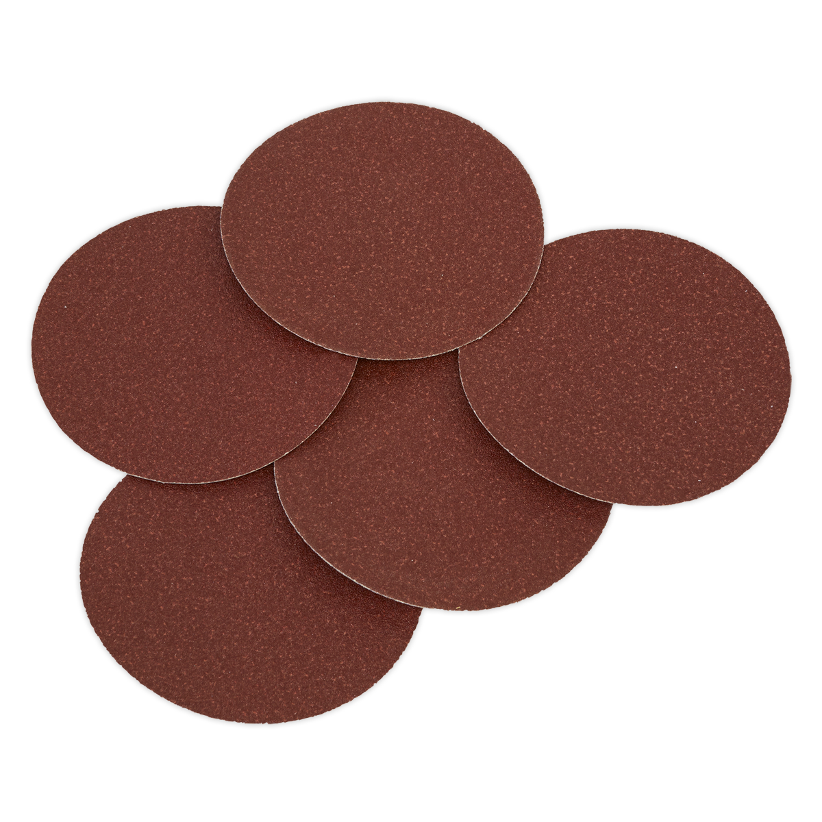 Sealey SSD01 Adhesive Backed Sanding Disc 80Grit 125mm - Pack of 5